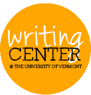 UVM-Undergraduate Writing Center Logo